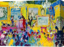 Auction Canvas Paintings - International Auction by Leroy Neiman