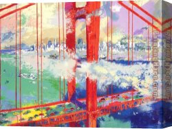 Francisco Miralles Canvas Paintings - San Francisco by Leroy Neiman