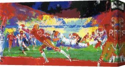 Spirits at Play II Canvas Paintings - Super Play by Leroy Neiman