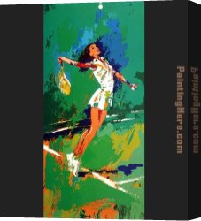 Sweet Canvas Paintings - Sweet Serve by Leroy Neiman