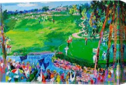 The Stirrup Cup Canvas Paintings - the 37th Ryder Cup by Leroy Neiman