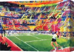 The Arrival of The Master Canvas Paintings - Volvo Masters by Leroy Neiman