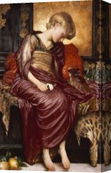 Kittens Canvas Paintings - Kittens by Lord Frederick Leighton