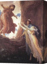 Pluto And Persephone Canvas Paintings - Return of Persephone by Lord Frederick Leighton