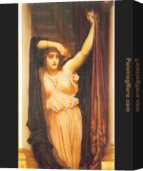 Edmund Blair Leighton Canvas Paintings - The Last Watch of Hero by Lord Frederick Leighton