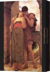 Edmund Blair Leighton Canvas Paintings - Wedded by Lord Frederick Leighton