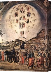 It Was to Be a Lasso Duel to The Death Canvas Paintings - The Triumph of Death by Lorenzo Costa