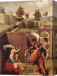 Lorenzo Canvas Paintings - Susanna and the Elders by Lorenzo Lotto