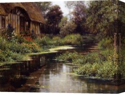 Aston Canvas Paintings - Summer Afternoon by Louis Aston Knight