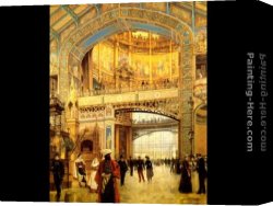 Beroud Canvas Paintings - Unknown by Louis Beroud