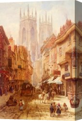Diana Cecil, Countess of Oxford Canvas Paintings - Oxford by Louise Rayner