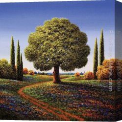 Blessing Canvas Paintings - MIXED BLESSINGS by Mario