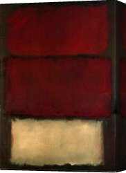 Mark Rothko Canvas Paintings - Untitled 1960 by Mark Rothko