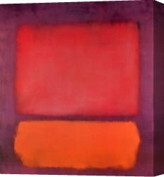 Mark Rothko Canvas Paintings - Untitled 1962 by Mark Rothko