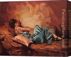 Magic Moments Canvas Paintings - A Moment Of Tranquility by Mark Spain