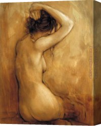 Mark Canvas Paintings - Contemplation by Mark Spain