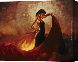 Mark Canvas Paintings - Sevilla by Mark Spain