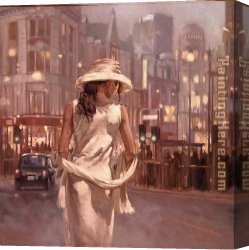 A Russian Beauty Canvas Paintings - Timeless Beauty by Mark Spain