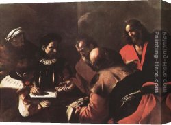 An Old Money-lender Canvas Paintings - Tribute Money by Mattia Preti