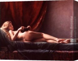 Moment Canvas Paintings - A Tranquil Moment by Maureen Hyde