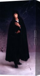 Maureen Canvas Paintings - La Boehme, the Tenor by Maureen Hyde
