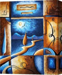 Journey Canvas Paintings - Journey Home by Megan Aroon Duncanson