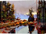 Stretched Canvas Painting