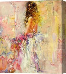 Pavlov Canvas Paintings - First Date by Misti Pavlov