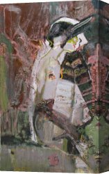 Pavlov Canvas Paintings - Loneliness by Misti Pavlov