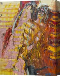 Sunny Canvas Paintings - Sunny Wind I by Misti Pavlov