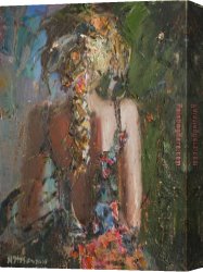 Pavlov Canvas Paintings - The Braid by Misti Pavlov