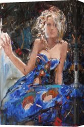 Episode From The Franco-prussian War Canvas Paintings - Unknown episode by Misti Pavlov