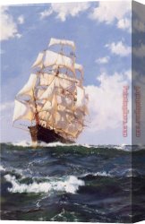 Dawson Canvas Paintings - Dawson Ship by Montague Dawson