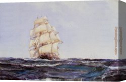Dawson Canvas Paintings - Lak Loo by Montague Dawson