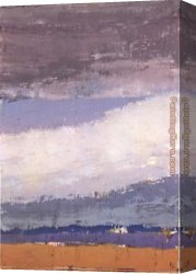 Stael Canvas Paintings - Sky in Honfleur by Nicolas De Stael