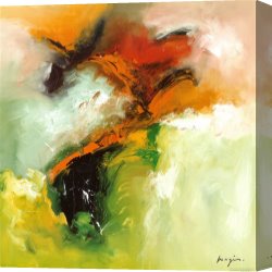 Magi Canvas Paintings - Abstract Variations I by Pascal Magis