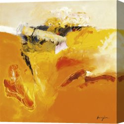 Magi Canvas Paintings - Abstract Variations III by Pascal Magis