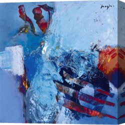 Magi Canvas Paintings - Abysse II by Pascal Magis