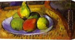 Allegory of Human Life Canvas Paintings - Still Life by Paul Cezanne