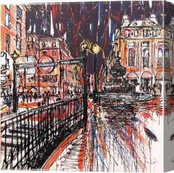 Passion Canvas Paintings - Piccadilly Passion by Paul Kenton