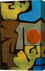 Park Canvas Paintings - Park of Idols by Paul Klee