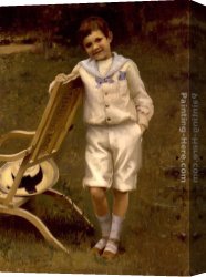 Peel Canvas Paintings - Robert Andre Peel by Paul Peel