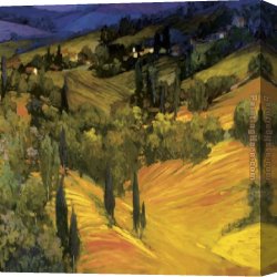Figure Classic Canvas Paintings - Classic Tuscany by Philip Craig