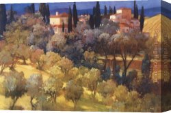 Craig Canvas Paintings - Florentine Landscape by Philip Craig