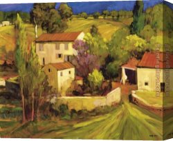 Femme Canvas Paintings - La Femme en Provence (The Woman in Provence) by Philip Craig