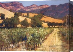 Philip Canvas Paintings - Wine Country by Philip Craig