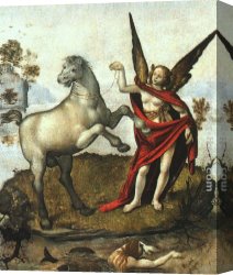 Piero Canvas Paintings - Allegory by Piero di Cosimo