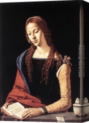 Piero Canvas Paintings - St Mary Magdalene by Piero di Cosimo