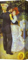 Renoir Canvas Paintings - Country Dance (Aline Charigot and Paul Lhote) by Pierre Auguste Renoir