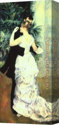 Renoir Canvas Paintings - Dance in the City I by Pierre Auguste Renoir